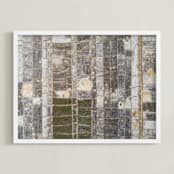 "transition" - Art Print in Clay by Alaric Yanos - Framed