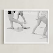"Autonomy" - Art Print in Black and White by Shawna Urban - Framed