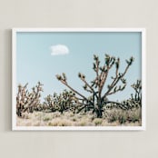 "josh" - Art Print in desert green by Kristi Jackson - Framed