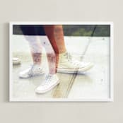 "Traction" - Art Print in All Star by Sasquatch Mansfield - Framed