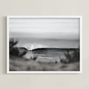 "Hidden Gem 2" - Art Print in Mist by Elan Alvarez Sherman - Framed
