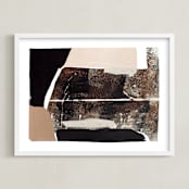 "Agate 1" - Art Print in Agate by Jennifer Daily - Framed