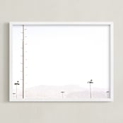 "Scenes from Eilat 2018, 32" - Art Print in Desert Sky by Tal Paz-Fridman - Framed