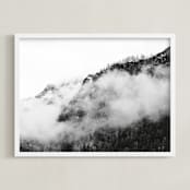 "Changes" - Art Print in black and white by Tania Medeiros - Framed