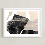 "Agate 2" - Art Print in Agate by Jennifer Daily - Framed