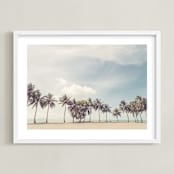 "On the Verge" - Art Print in Vintage by LindseyErin - Framed