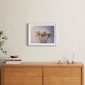 "Hazy Daisy" - Art Print in Lavender Violet by Aralyn Griesbach - In a Room