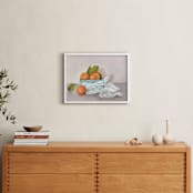 "Clementines " - Art Print in Orange by Lorent and Leif - In a Room