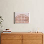 "Palatial" - Art Print in Rose by Creo Study - In a Room