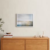 "The Open Road" - Art Print in Blue Sky by Jacquelyn Sloane Siklos - In a Room