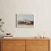 "Hilltop I" - Art Print in Grasses by Kayla King - In a Room
