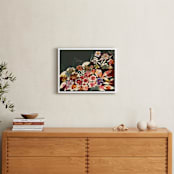 "Fusion Bouquet" - Art Print in Deep Green by Bethania Lima - In a Room