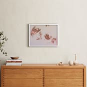 "Somewhere waiting for me" - Art Print in passionfruit by raven erebus - In a Room