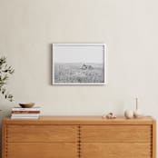 "Going Into the Wild" - Art Print in Black and White by Alison Holcomb - In a Room