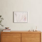 "Amidst the Chaos" - Art Print in Marshmallow by Morgan Kendall - In a Room
