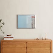 "À Travers" - Art Print in Sky by Tania Medeiros - In a Room