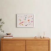 "Connections" - Art Print in Candy by Tatjana Koraksic - In a Room