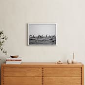 "tule elk" - Art Print in black and white by Crystal Lynn Collins - In a Room