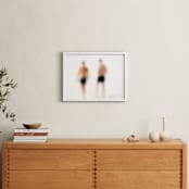 "Seaside #21" - Art Print in Summer tan by Tal Paz-Fridman - In a Room