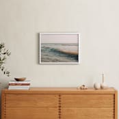 "I'll Send A Postcard" - Art Print in Light Blue by ALICIA BOCK - In a Room