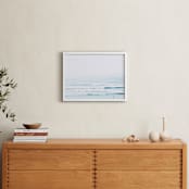 "The Sunday Blues" - Art Print in Turquoise Blue by Summer Strauch - In a Room