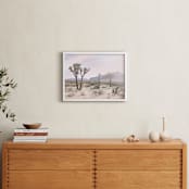 "Joshua Tree No. 10" - Art Print in Desert Rose by Wilder California - In a Room