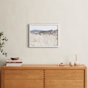 "white canyon 4" - Art Print in cream by Kamala Nahas - In a Room