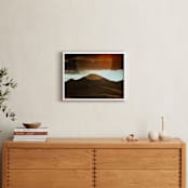 "the new sun" - Art Print in Warm Brown by Jacob Loafman - In a Room