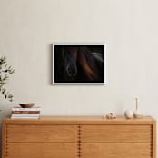 "Rocinante" - Art Print in Black by Amy Carroll - In a Room