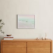 "Beloved Summer" - Art Print in Soothing Sea by Rega - In a Room