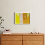 "Hues" - Art Print in Yellows by Jen Florentine - In a Room