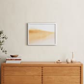 "Golden Grace" - Art Print in Golden Sun by Jennifer Squires - In a Room
