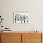 "abstract trees" - Art Print in ink by Baumbirdy - In a Room