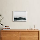 "Mariner's Muse" - Art Print in Deep Ocean by Kamala Nahas - In a Room