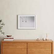 "through the fog" - Art Print in grey fog by Massimiliano Massimo Borelli - In a Room