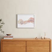 "Palm Desert" - Art Print in Pink Moment by Jennifer Daily - In a Room