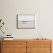 "The Island" - Art Print in Mist White by S.L. Bird - In a Room