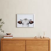 "Wee Staredown" - Art Print in Farm by Amy Carroll - In a Room