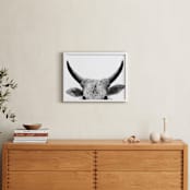 "Jane Gallagher" - Art Print in Slate by Amy Carroll - In a Room