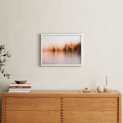 "Lake dreams" - Art Print in Warm Neutral by Jacquelyn Sloane Siklos - In a Room