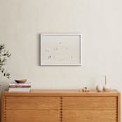 "Fullness - I" - Art Print in Sand Cream by Alexandra Feo - In a Room
