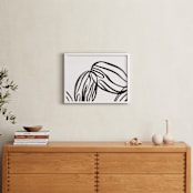 "almond milk" - Art Print in graphite by Carolyn MacLaren - In a Room