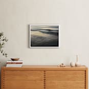 "The Uniqueness of Waves XXVI" - Art Print in Soft Sunset by Tal Paz-Fridman - In a Room