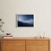 "Sunrise above the Clouds" - Art Print in Cool Sunrise by Jessica C Nugent - In a Room