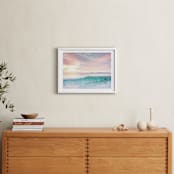 "SoCal Sorbet 4" - Art Print in Sunset by Kamala Nahas - In a Room