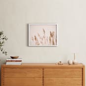 "summer weeds" - Art Print in white by Crystal Lynn Collins - In a Room