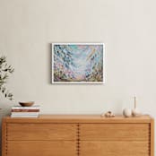 "Color Study No.4" - Art Print in Navy by Stephanie Carignan - In a Room