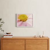 "Flowing Flower" - Art Print in Blush by Erin Niehenke - In a Room
