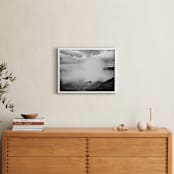 "Niagara" - Art Print in Shadow Black by Catherine Segura - In a Room