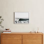 "Mariner's Muse 2" - Art Print in deep ocean by Kamala Nahas - In a Room